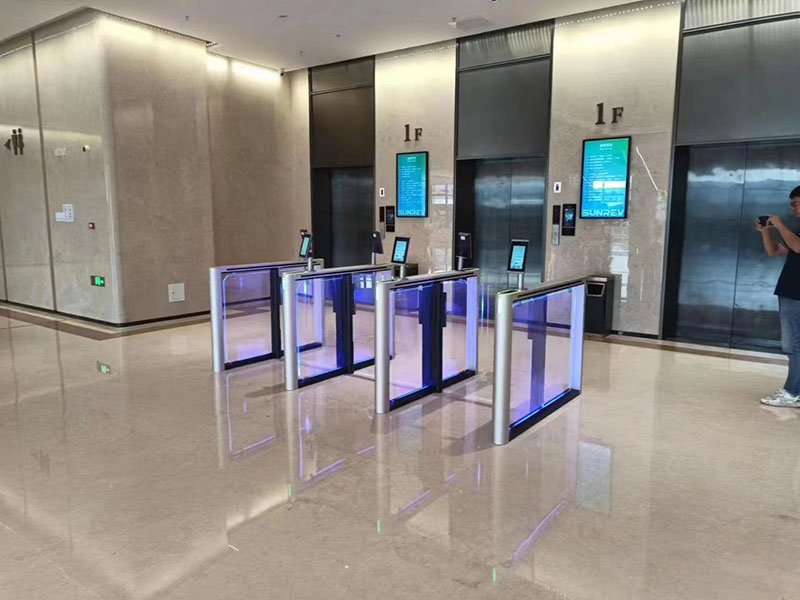Yangzhou narrow aluminum alloy speed gate turnstile
